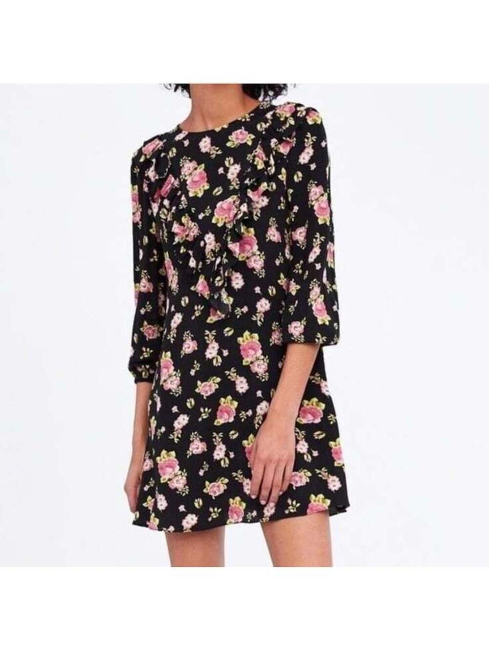 Women’s floral print Zara dress